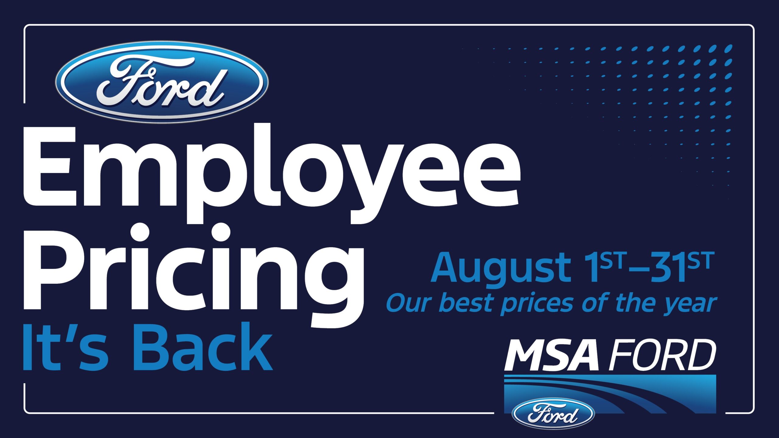 Ford Employee Pricing 2025 – Save Big on New Ford EV’s, Trucks & SUV’s