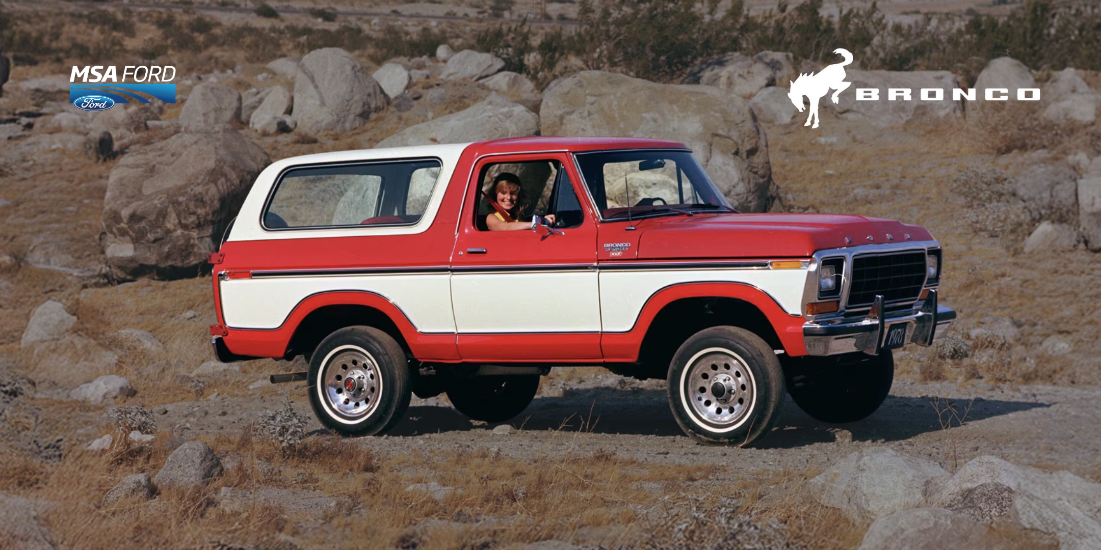 Discover the history and evolution of the Ford Bronco — the story of the modern off-road icon, ready for any terrain.
