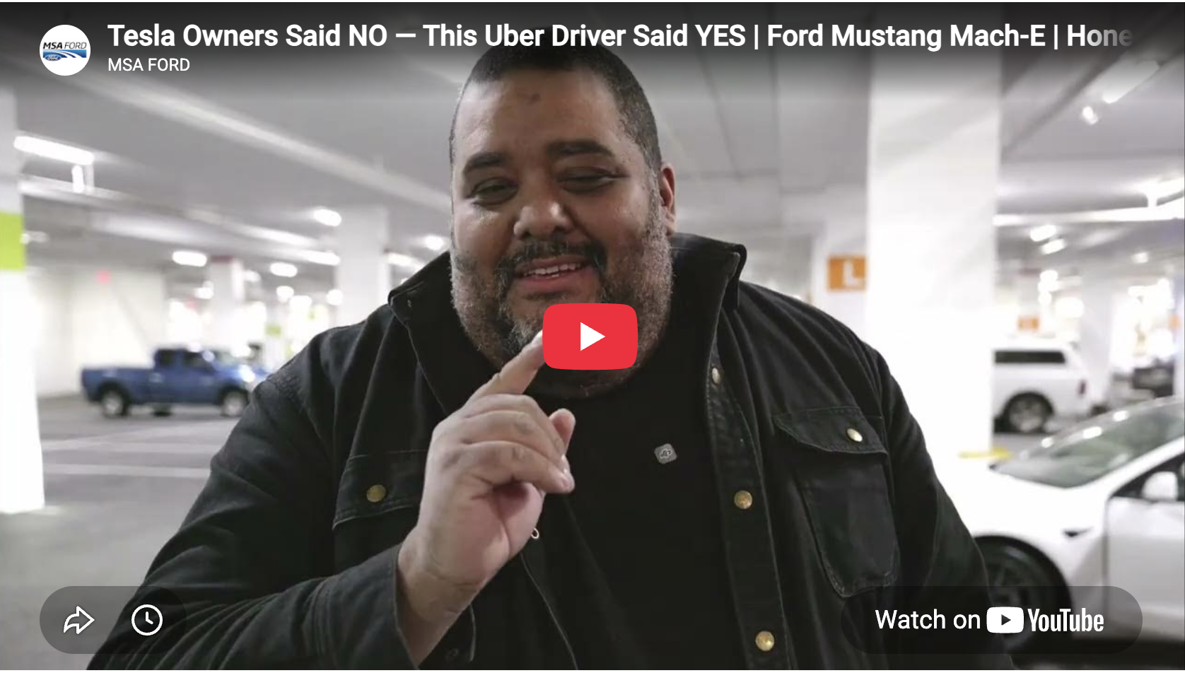 Tesla Owners Said No. An Uber Driver Said Yes. Here’s What Happened When He Test Drove the Ford Mustang Mach-E
